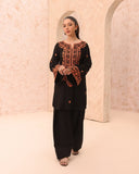 ZOUQ EMBROIDERED 2-PIECE Stitched Dress.
