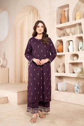 IRIS POCKET Embroidered 2Pc Stitched Dress Premium Linen.