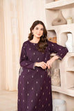 IRIS POCKET Embroidered 2Pc Stitched Dress Premium Linen.