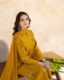 TULIP Embroidered 2Pc Stitched Dress Premium Dhanak.