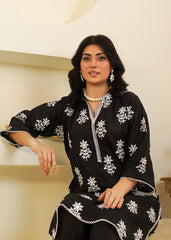 WHITE TATREEZ 2PC EMBROIDERED