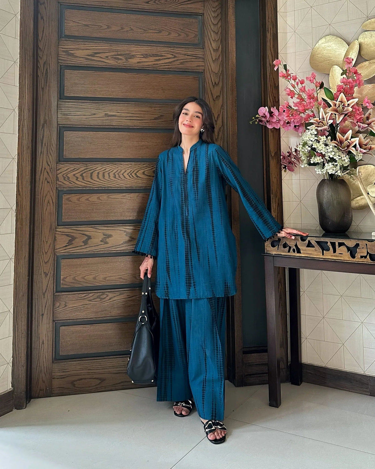 ILMA ROYAL 2-PIECE Stitched Dress. (Farshi Shalwar)