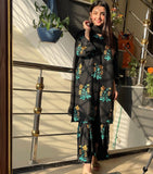 "Floral Sharara 2PCS Set – Beautifully Printed Two-Piece Outfit