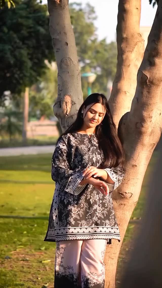 DILRUBA Co Ord Digital Print 2-Piece Stitched Dress.