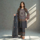 MATKA Mirror Work 2 Pc Stitched Dress