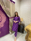 Saleha Printed Co-Ords – Stylish Print with a Touch of Elegance