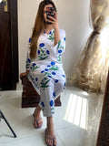 Blue Poppy Blockprinted Co-ord Set