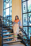 CORNICH Digital Print 2-Piece Stitched Dress.