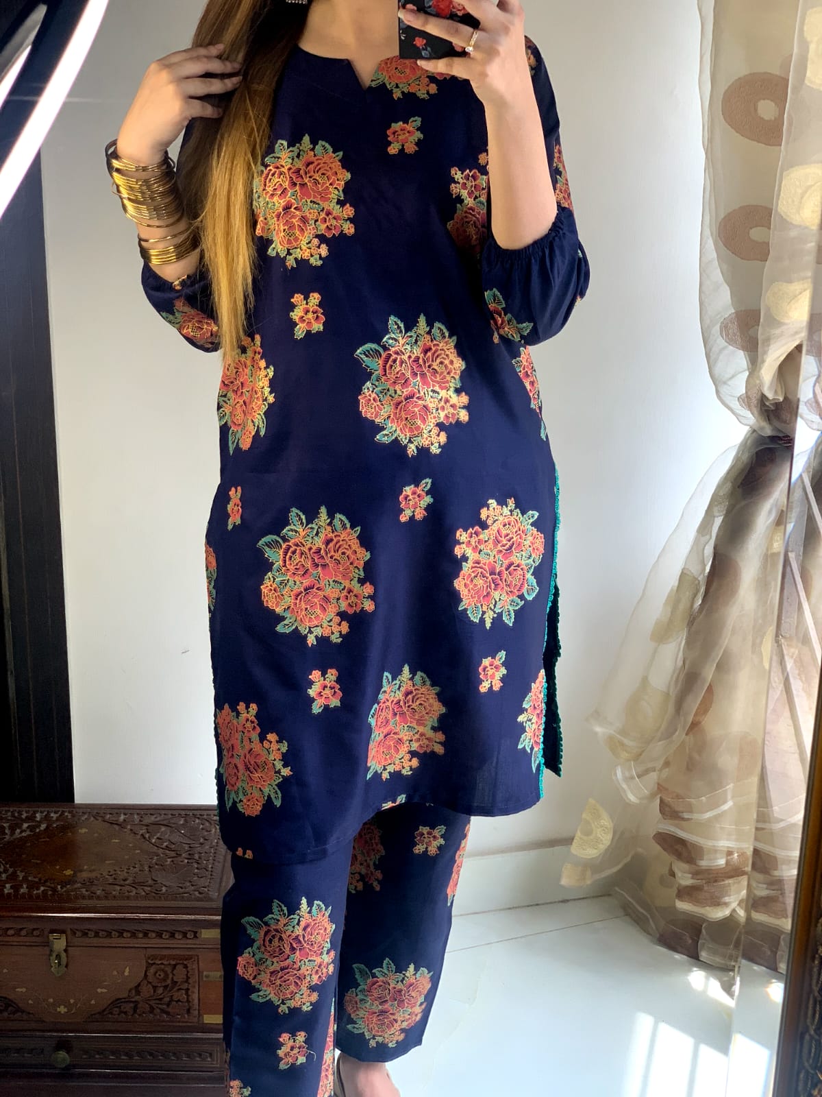 New Gulaab Print Dress – Chic Floral Pattern for Every Occasion