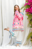 Pink Floral Digital 2 Pc