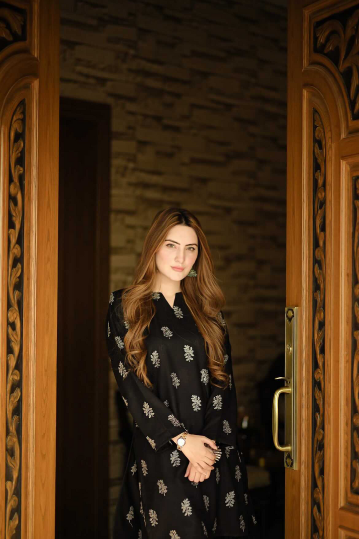 Saleha Printed Co-Ords – Stylish Print with a Touch of Elegance