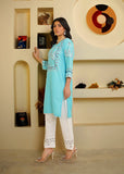 SKY STONE 2PC EMBROIDERED