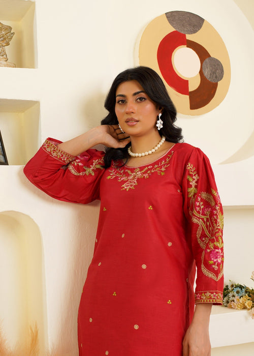 BLUSH 2PC Embroidered