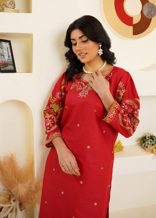 BLUSH 2PC Embroidered